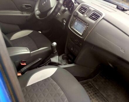 Синий Рено Сандеро, объемом двигателя 1.5 л и пробегом 107 тыс. км за 7900 $, фото 6 на Automoto.ua