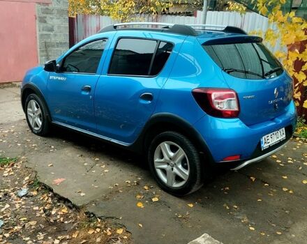 Синий Рено Сандеро, объемом двигателя 1.5 л и пробегом 107 тыс. км за 7900 $, фото 8 на Automoto.ua