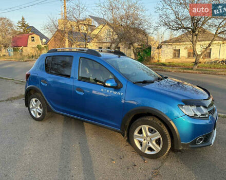 Синий Рено Сандеро, объемом двигателя 1.46 л и пробегом 169 тыс. км за 7400 $, фото 2 на Automoto.ua