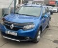 Синий Рено Сандеро, объемом двигателя 1.46 л и пробегом 169 тыс. км за 7600 $, фото 1 на Automoto.ua