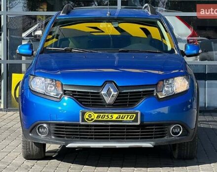 Синий Рено Сандеро, объемом двигателя 1.46 л и пробегом 188 тыс. км за 7900 $, фото 1 на Automoto.ua