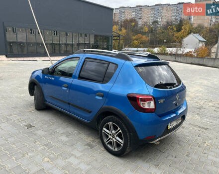 Синій Рено Сандеро, об'ємом двигуна 1.6 л та пробігом 126 тис. км за 7500 $, фото 6 на Automoto.ua