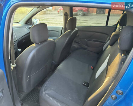 Синий Рено Сандеро, объемом двигателя 1.46 л и пробегом 169 тыс. км за 7400 $, фото 8 на Automoto.ua