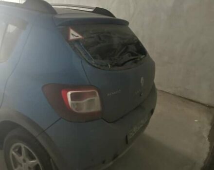 Синий Рено Сандеро, объемом двигателя 1.6 л и пробегом 105 тыс. км за 10500 $, фото 17 на Automoto.ua