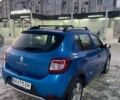 Синий Рено Сандеро, объемом двигателя 1.6 л и пробегом 72 тыс. км за 10500 $, фото 3 на Automoto.ua