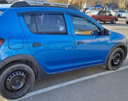 Синій Рено Сандеро, об'ємом двигуна 1.5 л та пробігом 210 тис. км за 6500 $, фото 2 на Automoto.ua