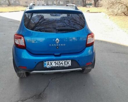 Синій Рено Сандеро, об'ємом двигуна 1.6 л та пробігом 156 тис. км за 7500 $, фото 3 на Automoto.ua
