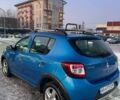 Синий Рено Сандеро, объемом двигателя 1.6 л и пробегом 72 тыс. км за 10500 $, фото 2 на Automoto.ua