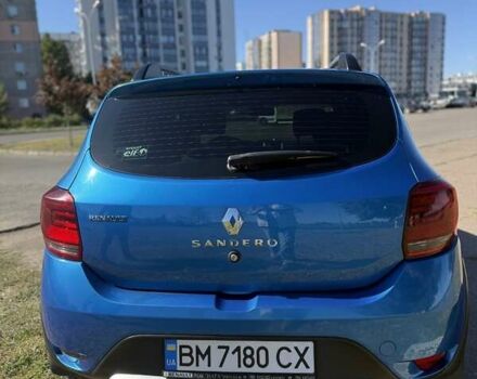 Синий Рено Сандеро, объемом двигателя 1.46 л и пробегом 150 тыс. км за 9700 $, фото 6 на Automoto.ua
