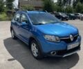 Синий Рено Сандеро, объемом двигателя 1.5 л и пробегом 79 тыс. км за 8500 $, фото 23 на Automoto.ua