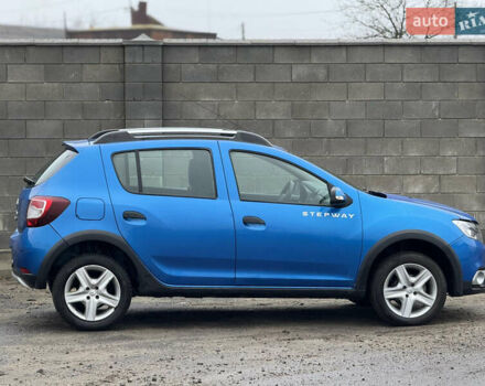 Синий Рено Сандеро, объемом двигателя 1.46 л и пробегом 199 тыс. км за 7550 $, фото 3 на Automoto.ua