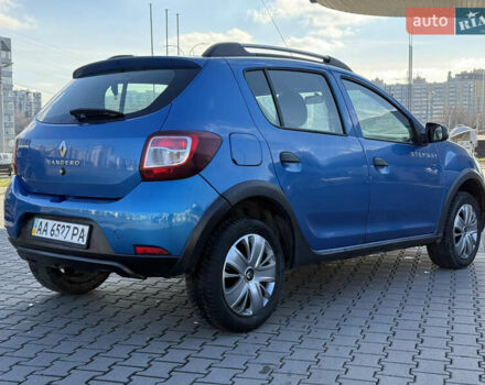 Синій Рено Сандеро, об'ємом двигуна 1.46 л та пробігом 220 тис. км за 6700 $, фото 6 на Automoto.ua