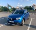 Синий Рено Сандеро, объемом двигателя 0.9 л и пробегом 112 тыс. км за 7800 $, фото 1 на Automoto.ua