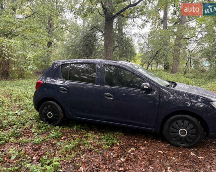 Синий Рено Сандеро, объемом двигателя 1.46 л и пробегом 169 тыс. км за 6900 $, фото 6 на Automoto.ua