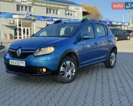 Синій Рено Сандеро, об'ємом двигуна 1.46 л та пробігом 220 тис. км за 6700 $, фото 4 на Automoto.ua