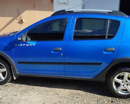 Синий Рено Сандеро, объемом двигателя 1.46 л и пробегом 92 тыс. км за 8300 $, фото 4 на Automoto.ua