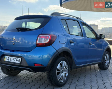 Синій Рено Сандеро, об'ємом двигуна 1.46 л та пробігом 220 тис. км за 6700 $, фото 5 на Automoto.ua