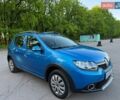 Синий Рено Сандеро, объемом двигателя 1.5 л и пробегом 169 тыс. км за 7400 $, фото 1 на Automoto.ua