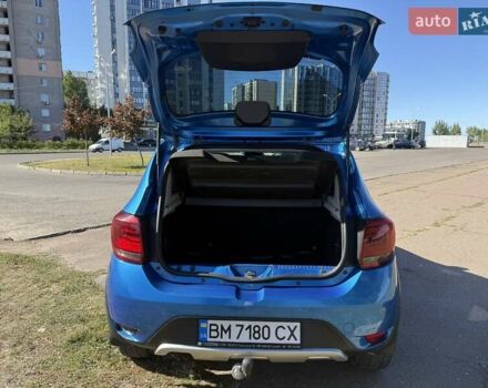 Синий Рено Сандеро, объемом двигателя 1.46 л и пробегом 150 тыс. км за 9700 $, фото 9 на Automoto.ua