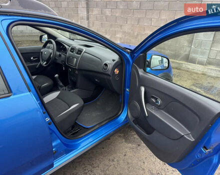 Синий Рено Сандеро, объемом двигателя 1.46 л и пробегом 199 тыс. км за 7550 $, фото 15 на Automoto.ua