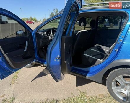 Синий Рено Сандеро, объемом двигателя 1.46 л и пробегом 150 тыс. км за 9700 $, фото 7 на Automoto.ua