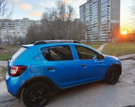 Синий Рено Сандеро, объемом двигателя 1.46 л и пробегом 122 тыс. км за 10200 $, фото 7 на Automoto.ua
