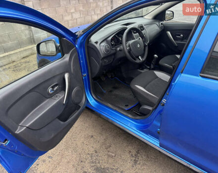 Синий Рено Сандеро, объемом двигателя 1.46 л и пробегом 199 тыс. км за 7550 $, фото 16 на Automoto.ua