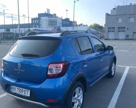 Синій Рено Сандеро, об'ємом двигуна 0.9 л та пробігом 112 тис. км за 8400 $, фото 2 на Automoto.ua