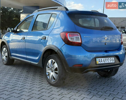 Синій Рено Сандеро, об'ємом двигуна 1.46 л та пробігом 220 тис. км за 6700 $, фото 8 на Automoto.ua