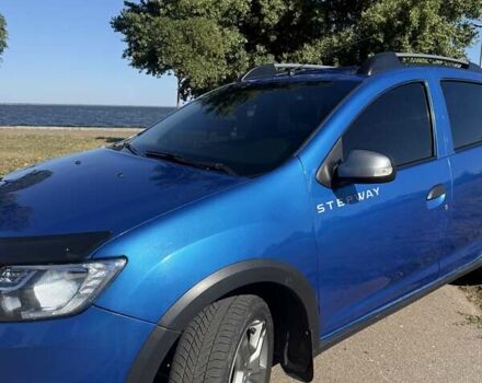 Синий Рено Сандеро, объемом двигателя 1.46 л и пробегом 150 тыс. км за 9700 $, фото 8 на Automoto.ua