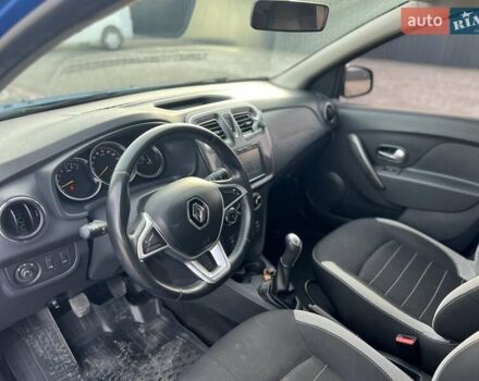 Синій Рено Сандеро, об'ємом двигуна 0.9 л та пробігом 160 тис. км за 7590 $, фото 6 на Automoto.ua