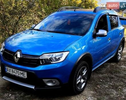 Синий Рено Сандеро, объемом двигателя 1.46 л и пробегом 201 тыс. км за 9000 $, фото 12 на Automoto.ua