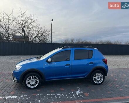 Синій Рено Сандеро, об'ємом двигуна 0.9 л та пробігом 160 тис. км за 7590 $, фото 10 на Automoto.ua