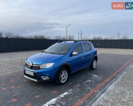 Синій Рено Сандеро, об'ємом двигуна 0.9 л та пробігом 160 тис. км за 7590 $, фото 12 на Automoto.ua