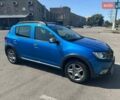 Синий Рено Сандеро, объемом двигателя 1.5 л и пробегом 78 тыс. км за 11200 $, фото 1 на Automoto.ua