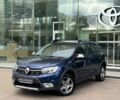 Синій Рено Сандеро, об'ємом двигуна 0.9 л та пробігом 93 тис. км за 7796 $, фото 1 на Automoto.ua