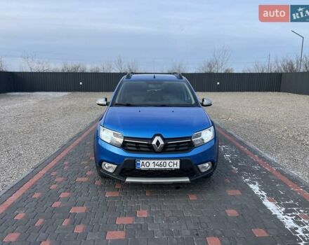 Синій Рено Сандеро, об'ємом двигуна 0.9 л та пробігом 160 тис. км за 7590 $, фото 11 на Automoto.ua