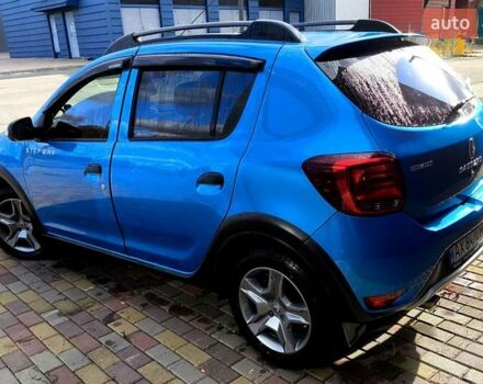 Синий Рено Сандеро, объемом двигателя 1.46 л и пробегом 201 тыс. км за 9000 $, фото 14 на Automoto.ua