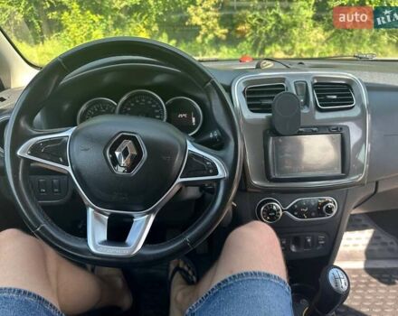 Синий Рено Сандеро, объемом двигателя 1.5 л и пробегом 78 тыс. км за 11200 $, фото 1 на Automoto.ua