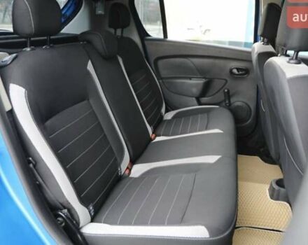 Синий Рено Сандеро, объемом двигателя 1.46 л и пробегом 201 тыс. км за 9000 $, фото 5 на Automoto.ua