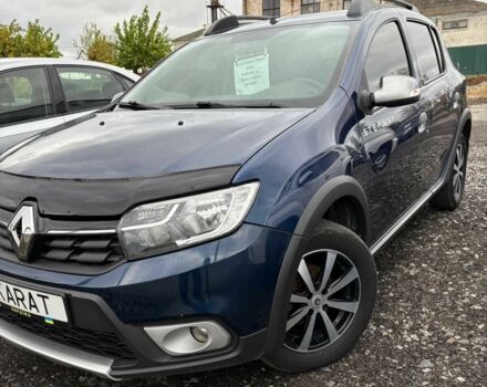 Рено Сандеро 2017 в Черкассах на Automoto.ua Синий Рено Сандеро, объемом двигателя 1.5 л и пробегом 148 тыс. км за 9300 $, фото 1 на Automoto.ua