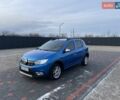 Синий Рено Сандеро, объемом двигателя 0.9 л и пробегом 160 тыс. км за 6650 $, фото 1 на Automoto.ua