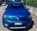Синий Рено Сандеро, объемом двигателя 1.5 л и пробегом 150 тыс. км за 8800 $, фото 2 на Automoto.ua