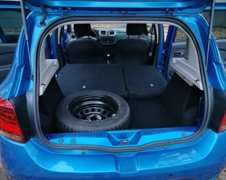 Синий Рено Сандеро, объемом двигателя 0.9 л и пробегом 98 тыс. км за 9000 $, фото 17 на Automoto.ua