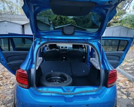 Синий Рено Сандеро, объемом двигателя 0.9 л и пробегом 98 тыс. км за 9000 $, фото 8 на Automoto.ua