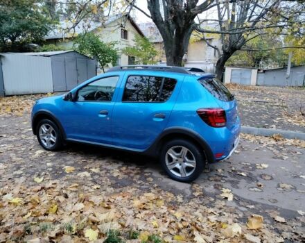 Синий Рено Сандеро, объемом двигателя 0.9 л и пробегом 98 тыс. км за 9000 $, фото 10 на Automoto.ua