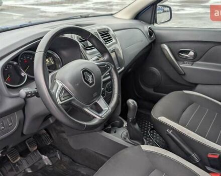 Синий Рено Сандеро, объемом двигателя 1.46 л и пробегом 94 тыс. км за 10800 $, фото 10 на Automoto.ua