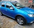 Синий Рено Сандеро, объемом двигателя 0.9 л и пробегом 100 тыс. км за 8700 $, фото 1 на Automoto.ua