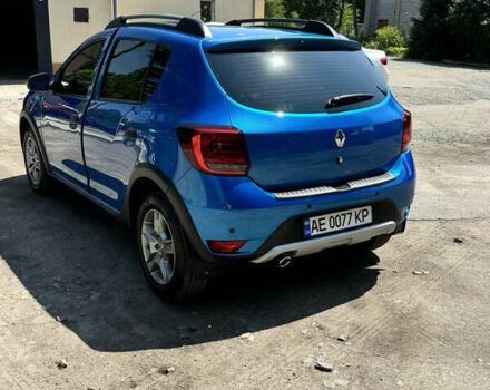 Синий Рено Сандеро, объемом двигателя 0.9 л и пробегом 24 тыс. км за 11700 $, фото 3 на Automoto.ua