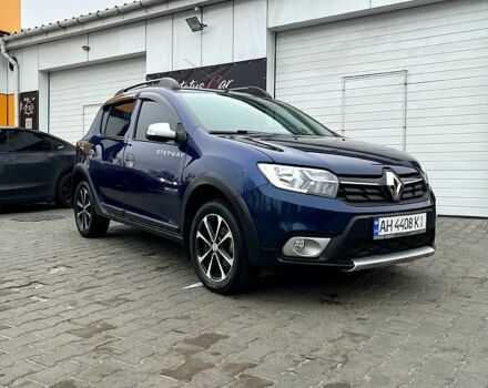 Синий Рено Сандеро, объемом двигателя 1.5 л и пробегом 39 тыс. км за 11200 $, фото 4 на Automoto.ua